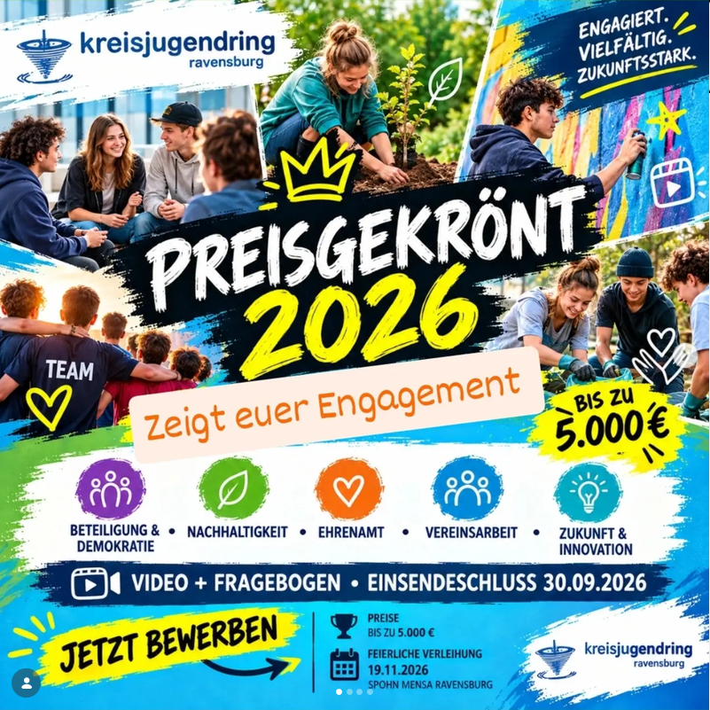 2026 preisgekrönt kreisjugendring